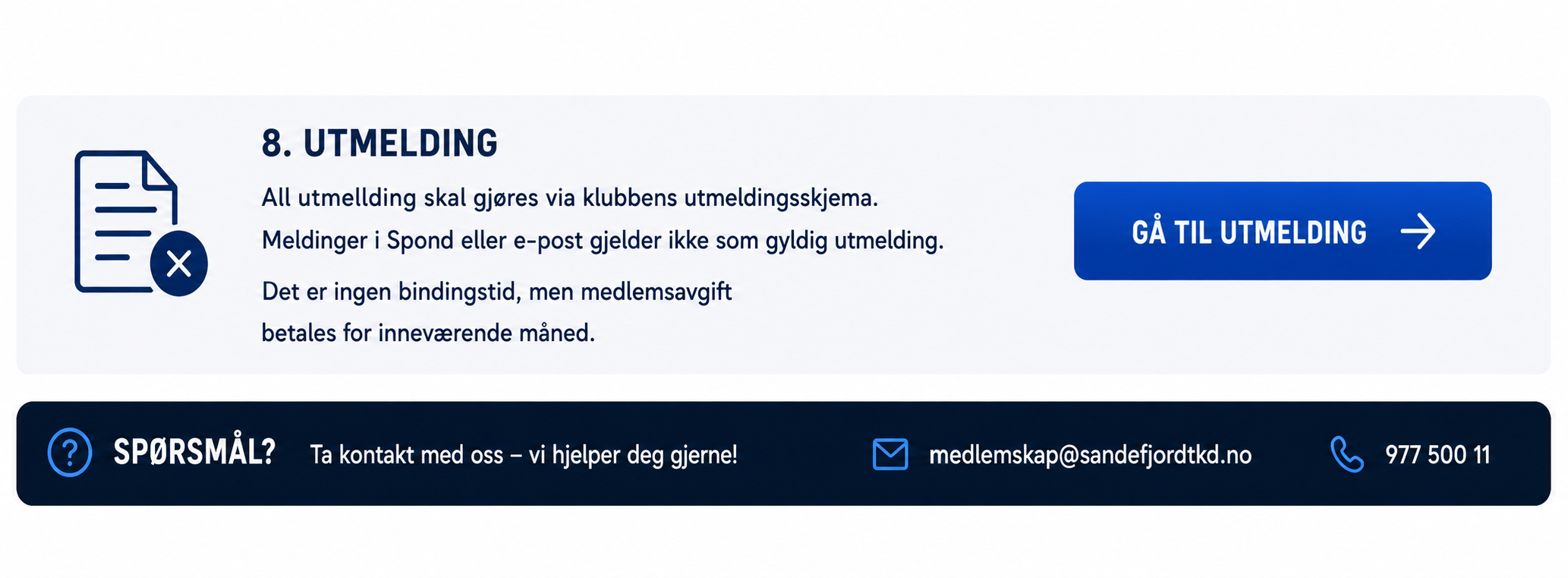 utmelding